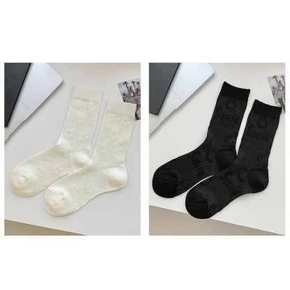 Heart Print Socks / Set SpreePicky