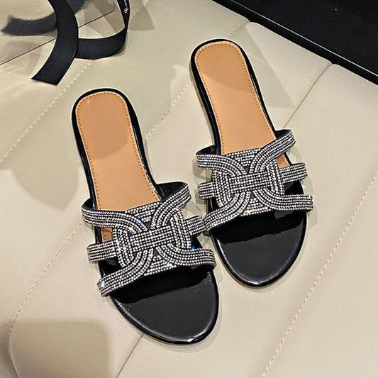 Rhinestone Sandals mySite