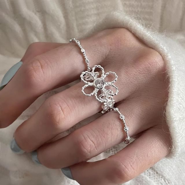 Knot Alloy Open Ring SpreePicky