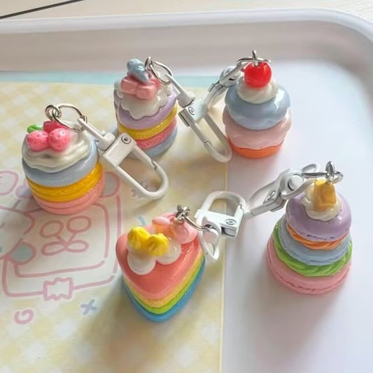 Cake Bag Charm Keyring (Various Designs) SpreePicky