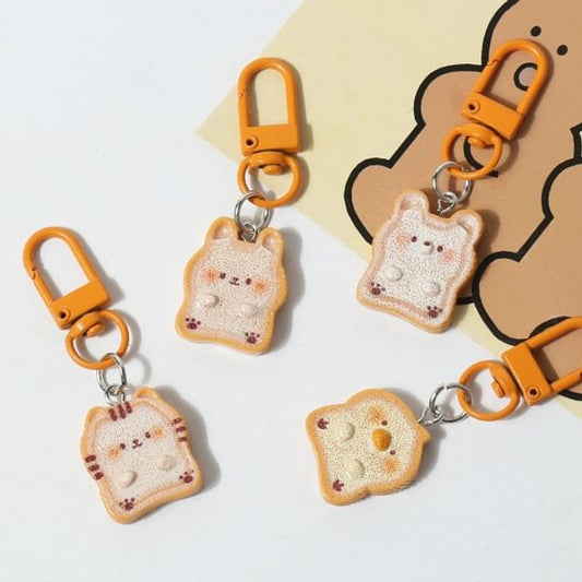 Toast Animal Bag Charm Keyring (Various Designs) SpreePicky