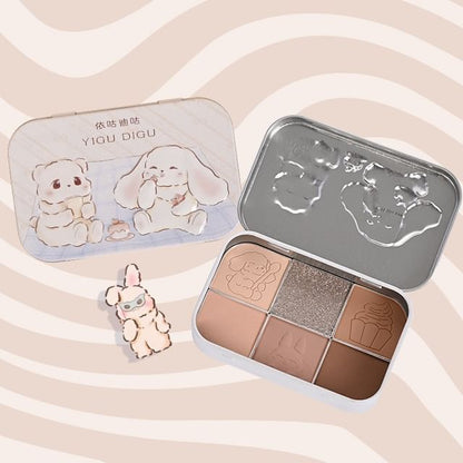 Tea Party Series Metal Box Eyeshadow Palette #01 SpreePicky