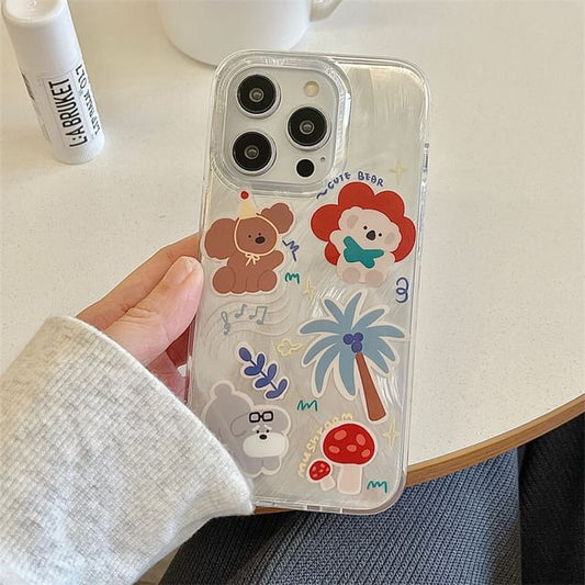 Cartoon Phone Case - 15 Pro Max / 15 Pro / 15 / 14 Pro Max / 14 Pro / 14 / 13 Pro Max / 13 Pro / 13 / 12 Pro Max / 12 Pro / 12 / 11 SpreePicky