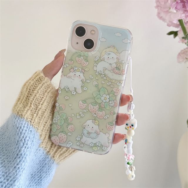 Sheep Phone Case - 15 Pro Max / 15 Pro / 15 / 14 Pro Max / 14 Pro / 14 / 13 Pro Max / 13 Pro / 13 / 12 Pro Max / 12 Pro / 12 SpreePicky