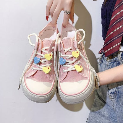 Platform Canvas Sneakers mySite