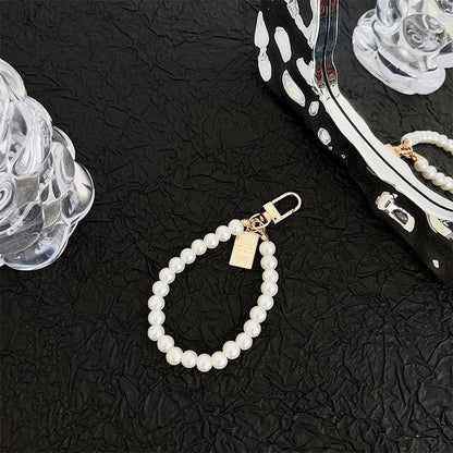 Faux Pearl Phone Strap SpreePicky