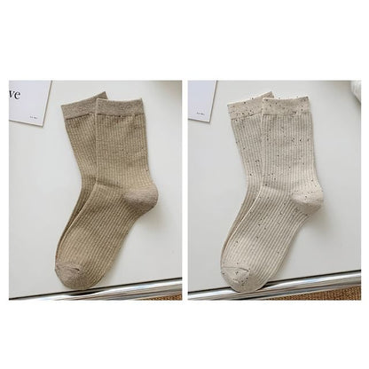 Ribbed Socks Set SpreePicky