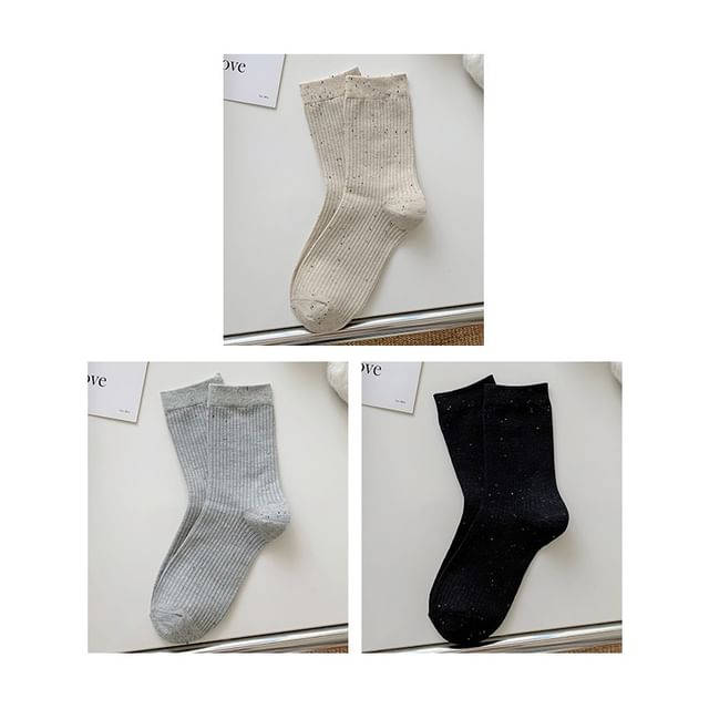 Ribbed Socks Set SpreePicky