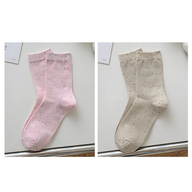 Ribbed Socks Set SpreePicky