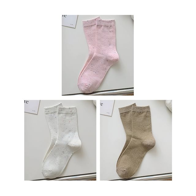 Ribbed Socks Set SpreePicky