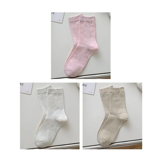 Ribbed Socks Set SpreePicky