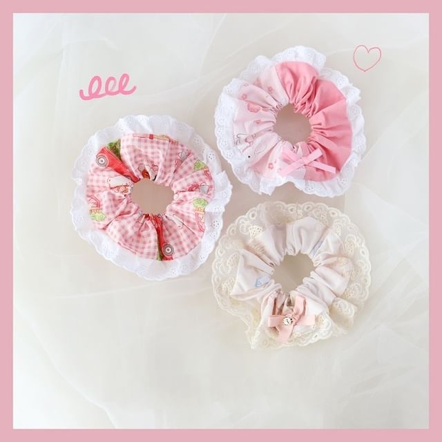 Japanese Lace Scrunchie SpreePicky