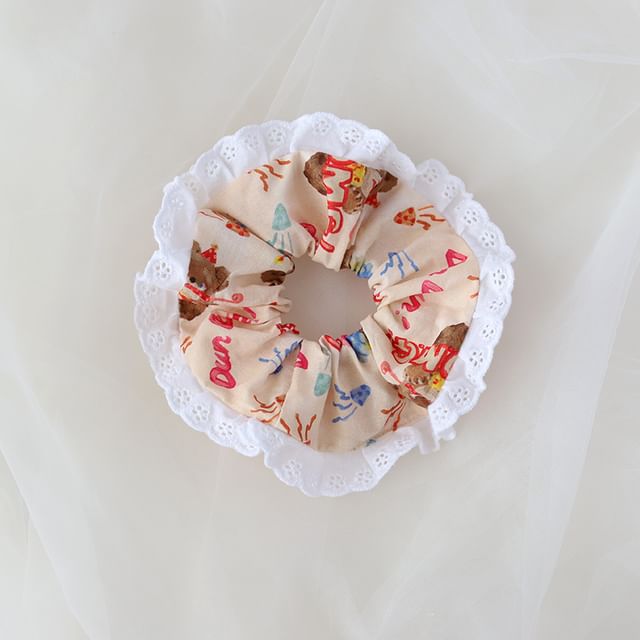 Japanese Lace Scrunchie SpreePicky