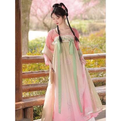 Patterned Traditional Chinese Costume Set SpreePicky