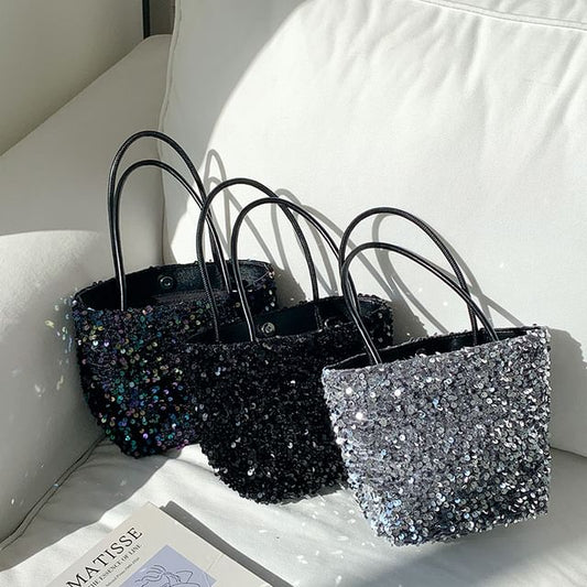 Sequin Tote Bag SpreePicky