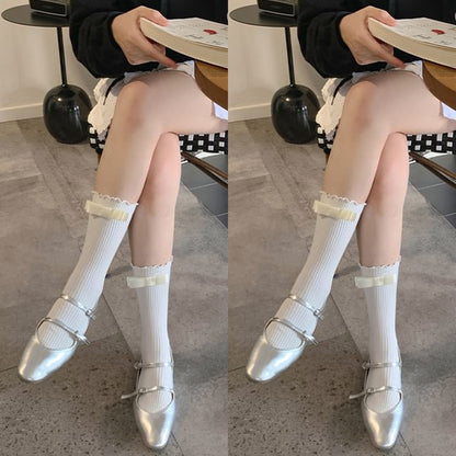 Bow Accent Socks / Set SpreePicky