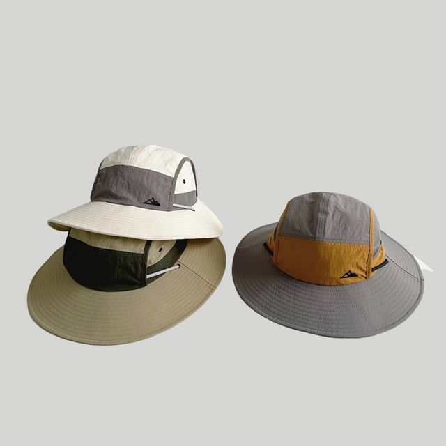 Color Panel Bucket Hat SpreePicky