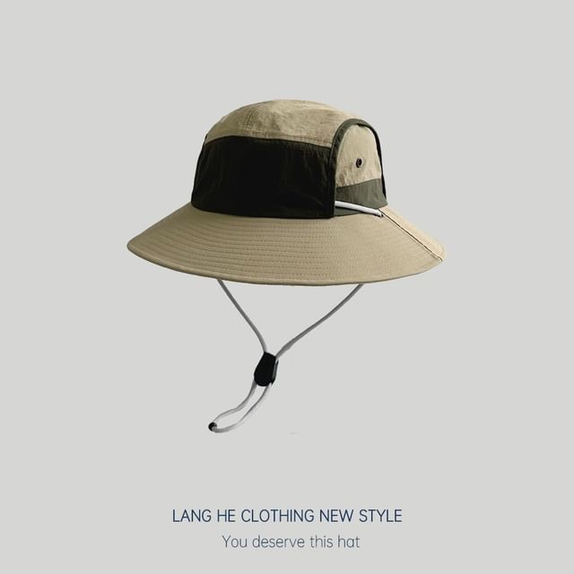 Color Panel Bucket Hat SpreePicky