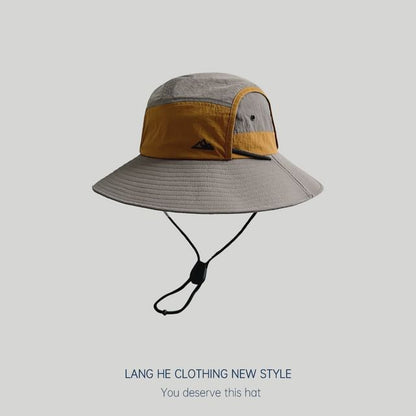 Color Panel Bucket Hat SpreePicky