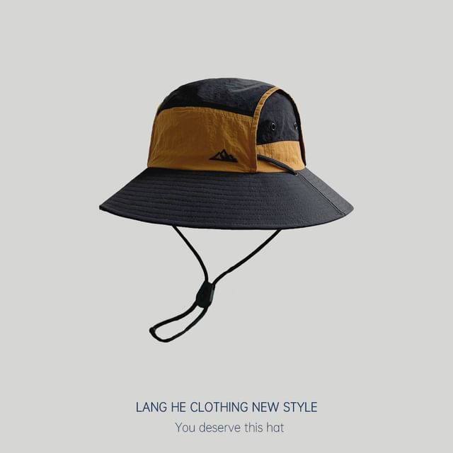 Color Panel Bucket Hat SpreePicky