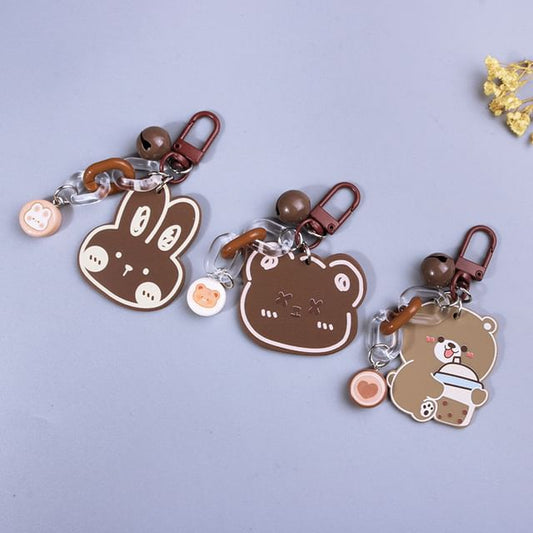 Animal Acrylic Bag Charm Keyring (Various Designs) SpreePicky