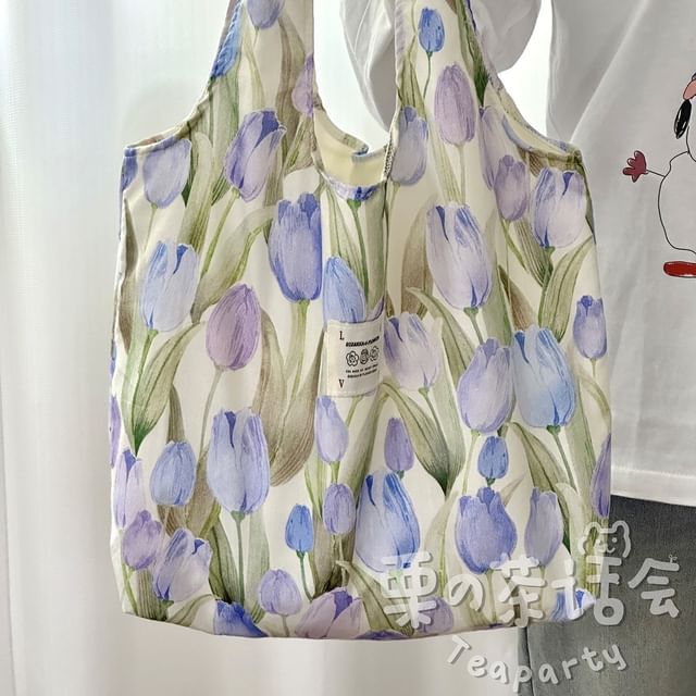 Floral Tote Bag / Bag Charm / Set SpreePicky