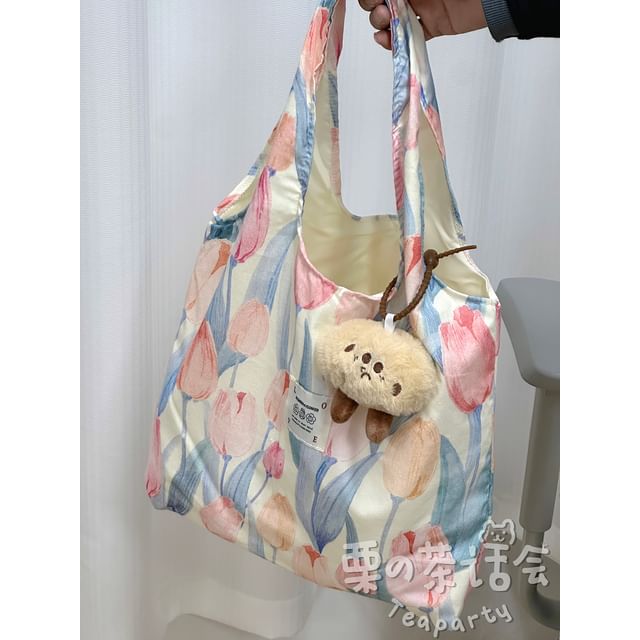 Floral Tote Bag / Bag Charm / Set SpreePicky