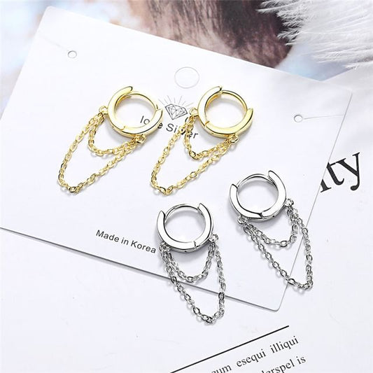 Chain Alloy Dangle Earring mySite