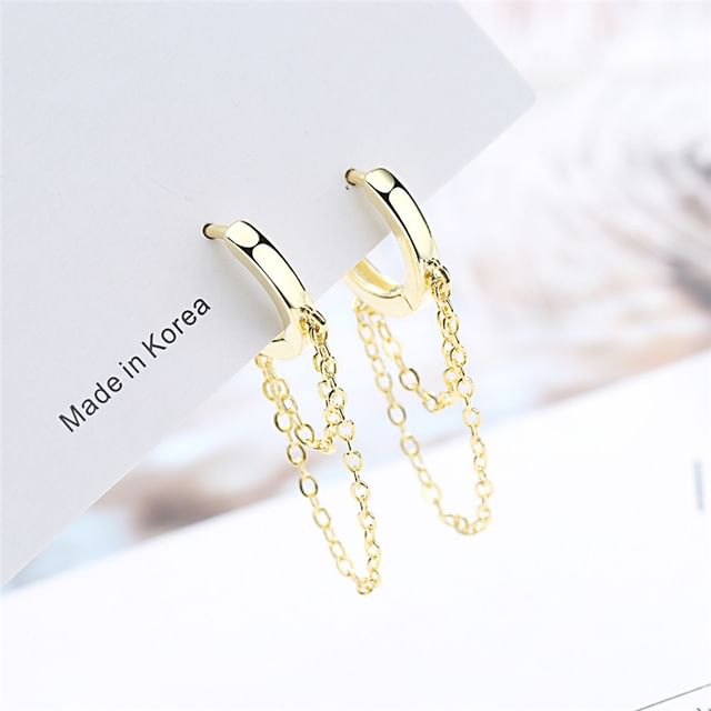 Chain Alloy Dangle Earring mySite