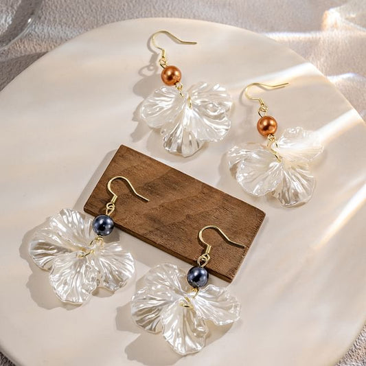 Faux Pearl Shell Drop Earring SpreePicky