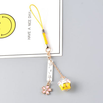 Lucky Cat Sakura Phone Charm SpreePicky