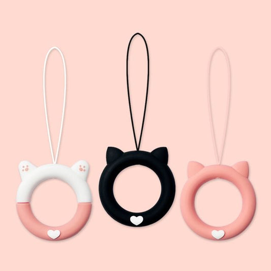 Cat Silicone Phone Charm  / Set SpreePicky