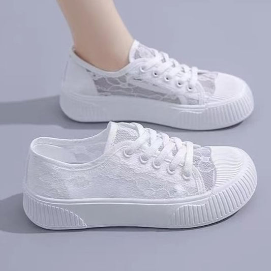 Perforated Platform Sneakers mySite