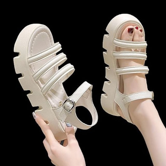 Buckled Platform Sandals mySite