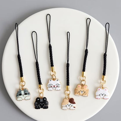 Japanese Cartoon-Cat Phone Strap SpreePicky