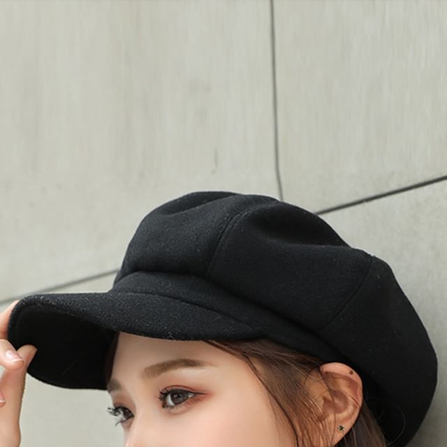 Plain Panel Newsboy Cap SpreePicky