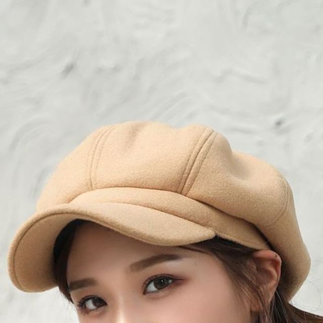 Plain Panel Newsboy Cap SpreePicky