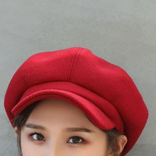 Plain Panel Newsboy Cap SpreePicky