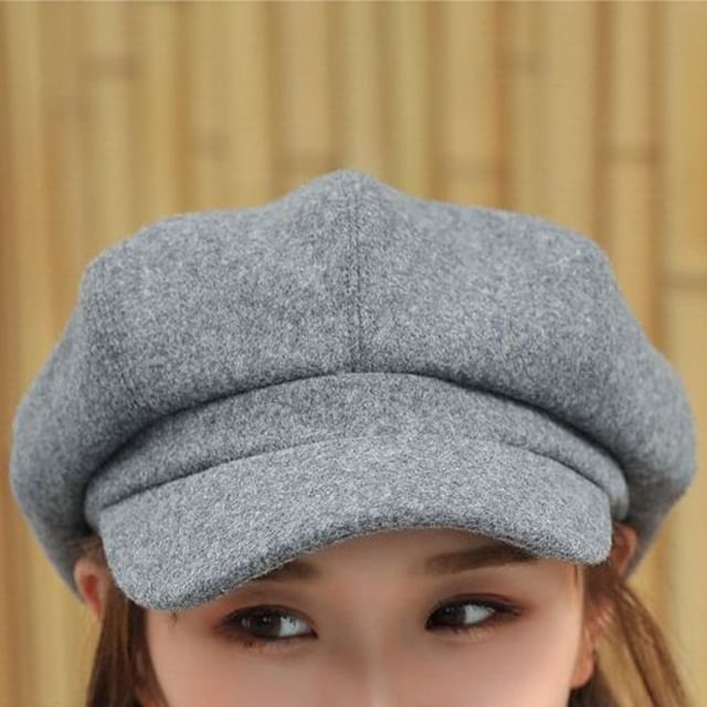 Plain Panel Newsboy Cap SpreePicky