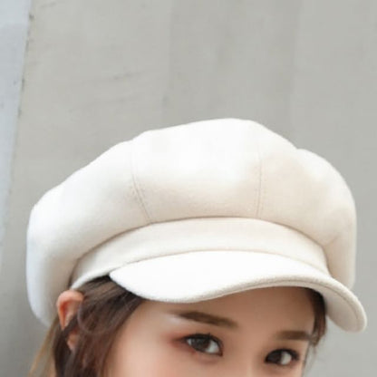 Plain Panel Newsboy Cap SpreePicky