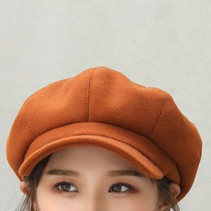 Plain Panel Newsboy Cap SpreePicky