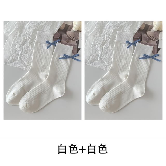 Bow Socks Set SpreePicky