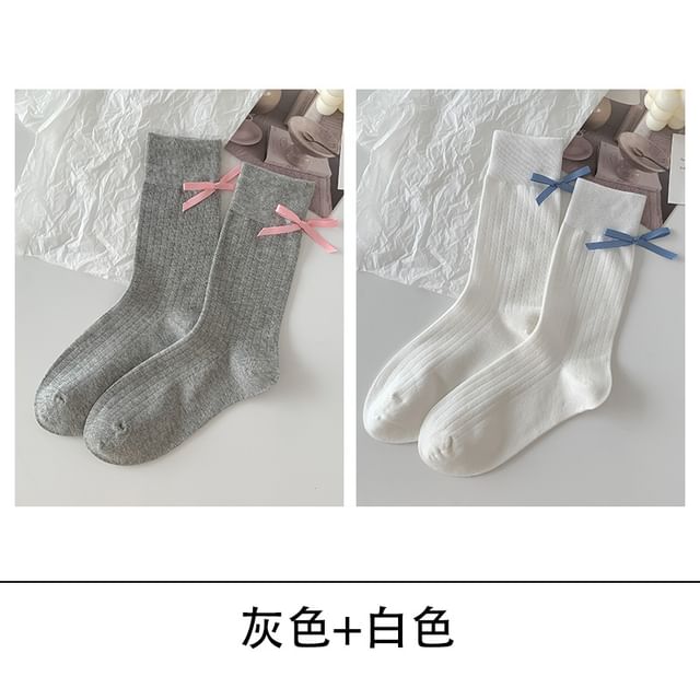 Bow Socks Set SpreePicky