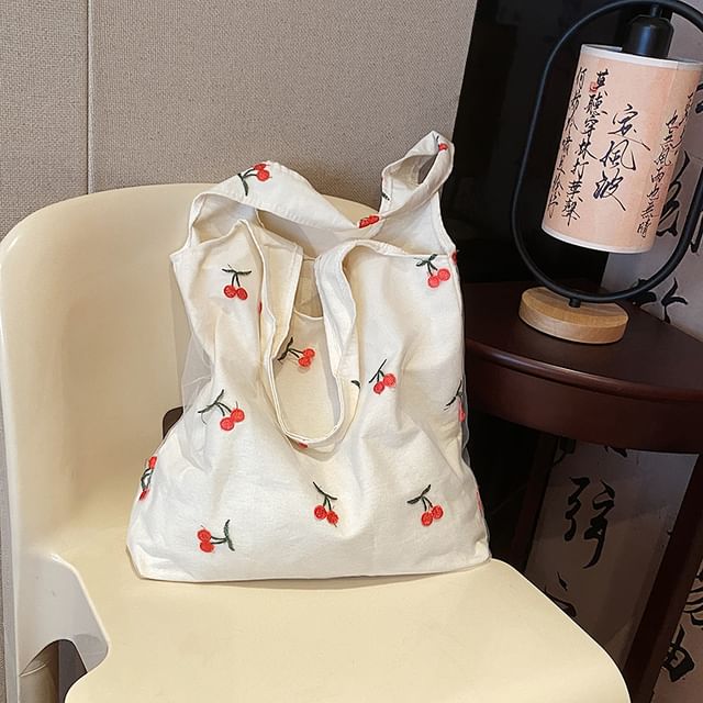 Embroidered Tote Bag SpreePicky