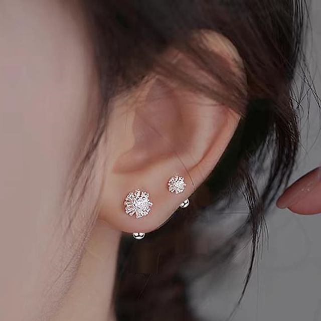 Dandelions Alloy Barbell Earring (Various Designs) mySite