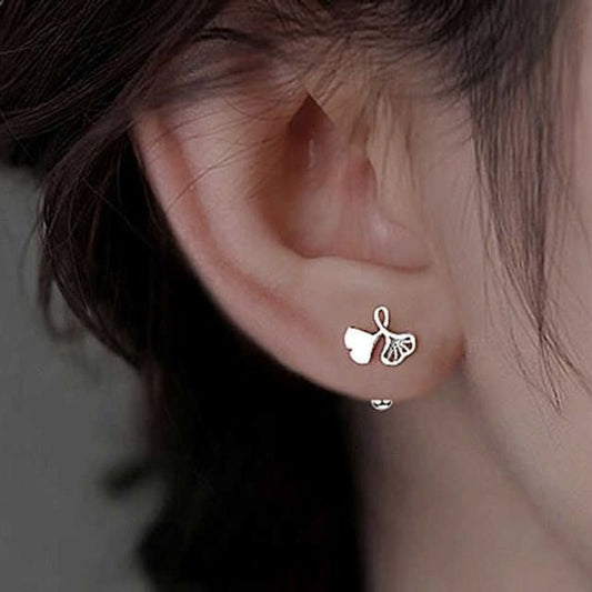 Leaf Alloy Stud Earring mySite