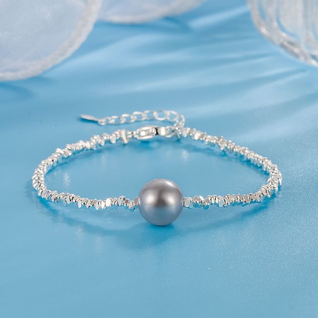 Faux Pearl Alloy Bracelet mySite