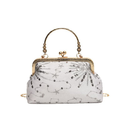 Chain Strap Sequin Crossbody Bag SpreePicky