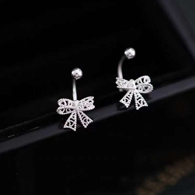 Bow Drop Earring SpreePicky