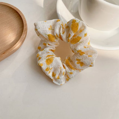 Floral Print Scrunchie mySite